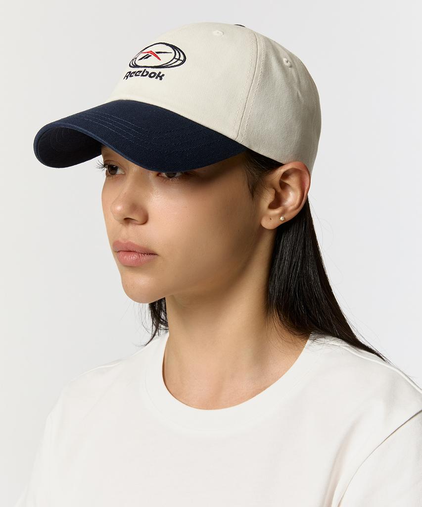 REEBOK Circle Logo Ball Cap - Off-White