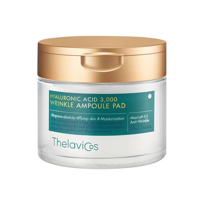 Hyaluronic Acid 3000 Wrinkle Ampoule Pad Pouch 15 Sheets
