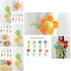 Creative Floral Curtain Holdback Soft Short Plush 8 Colors 3 Sizes Easy To Use