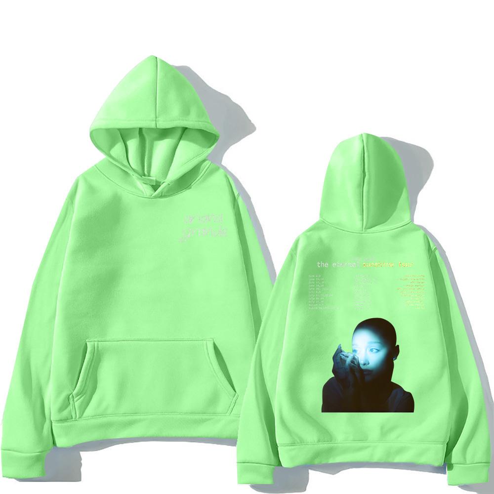 Ariana Grande Eternal Sunshine Tour Hoodies Men Women Retro Aesthetic Fashion Sweatshirt Casual Pullover Loose Trendy Streetwear