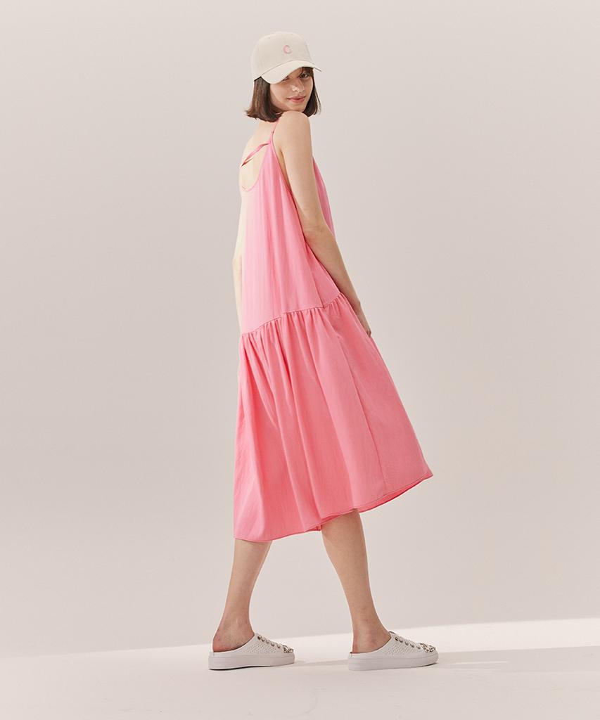 Cetu Sleeveless Dress Pink