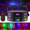 15 Ögon RGB Disco DJ Stråle Laser Ljus Projektor DMX Fjärrkontroll Strobe Scenljus Effekt Jul Fest Helg Halloween Ljus