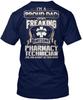 Pharmacy Technician Tee T Shirt Made In the USA Size S To 5XL