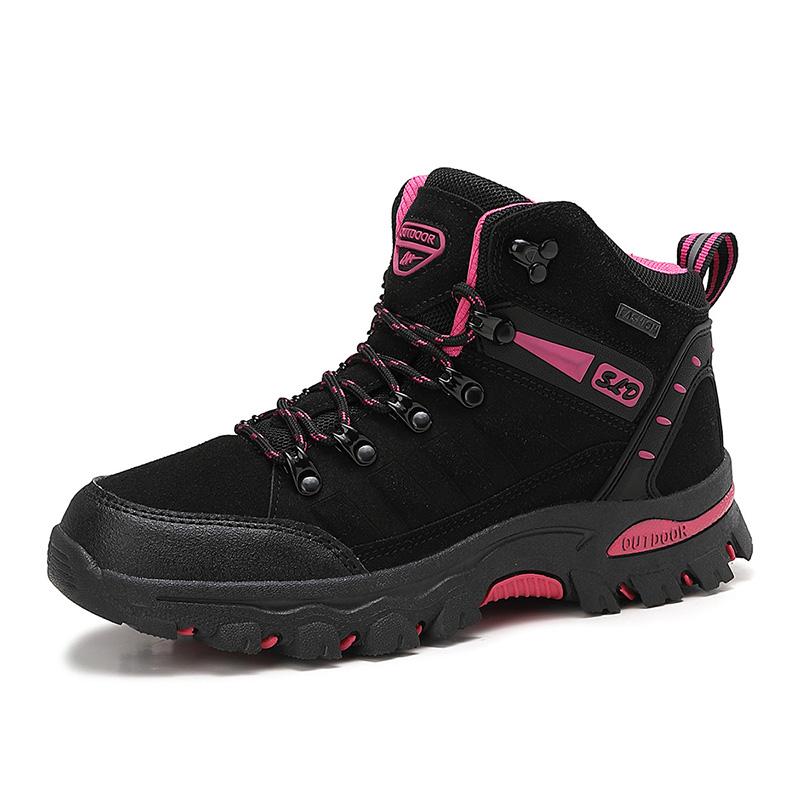 New Women Ankle Outdoor Trekking Boots Hiking Shoes Woman Mountain Climbing Walking Sneakers Wandelschoenen Botas Mujer