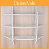 Wall Mounted Pvc Multilayer Shelf With Hollow Design For Home Storage And Organizer