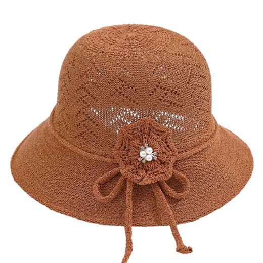 Nový dámský sluneční klobouk Cool Hat Módní letní sluneční klobouk Ochrana proti slunci a UV záření Klobouk ve tvaru květináče