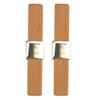 2 Pcs Wooden Cabinet Pulls Single Hole Door Pull Handle Knobs For Kitchen Drawer Cupboard Closet Golden
