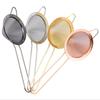 Stainless Steel Mesh Strainer Fine Tea Strainer Long Handle Colanders Mesh Strainers Sieve For Cocktail Coffee Bartender Tool