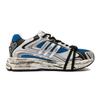 adidas Originals Response Fabric Cushioning Slip Resistant Low Top Casual Running Shoes Unisex Black Silver Blue IG6226(Team15-)