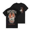 Bad Omens Band Metal Core Rock American Retro Casual Loose Print Men's and Women's Cotton Short-sleeved T-shirt Summer