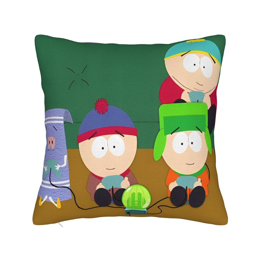 Southpark TV Show Pillow Covers Merch Soft Cushion Cover Decoration Pillow Case Cover Home Multiple Sizes