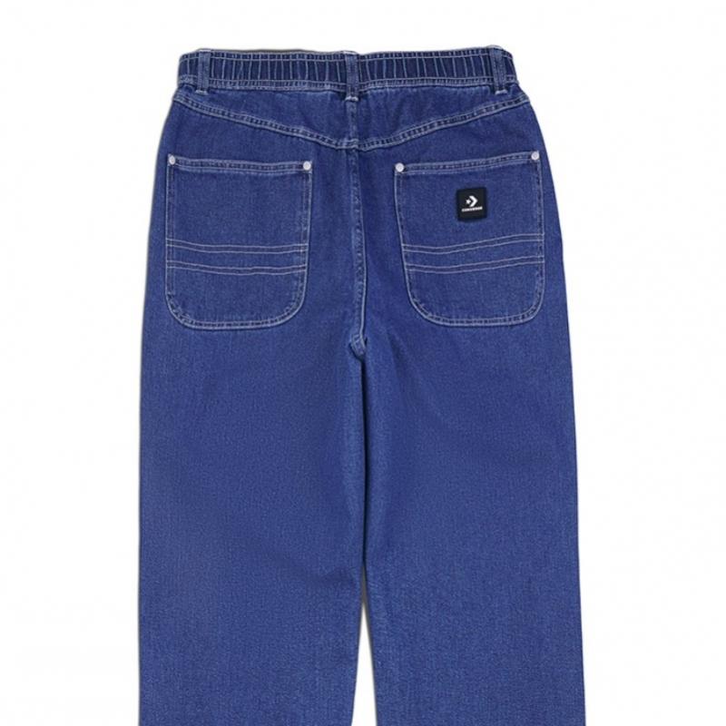 Converse Woven Denim Pants Stone Wash 10026568 A01
