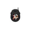 Motorcycle Helmet Combination Lock Portable Durable Retractable Steel Wire Anti-Theft Security Lock for Luggage Bicycle Wallet