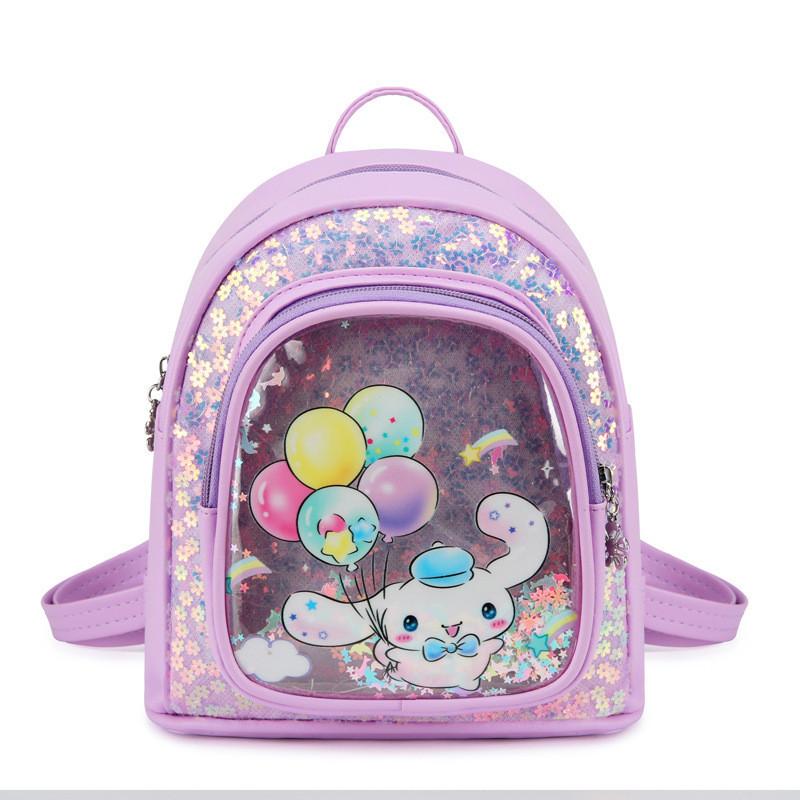 Adorable Cartoon Pu Kids Backpack For Girls School Bag With Cute Design