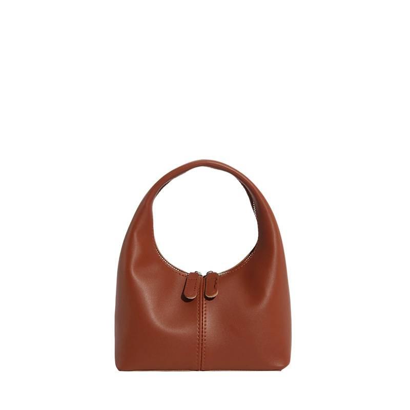 Geantă Minimalistă Mică de Mână din PU pentru Moda Zilnică Casual Feminină