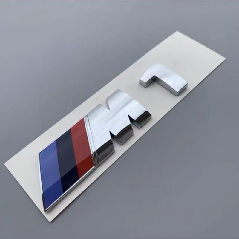 Emblema 3D para Para-lama Lateral Traseiro Porta-malas de Carro Adesivo com Logo M Decalque de Número Para BMW M1 M2 M3 M4 M5 M6 M7 Performance Acessórios Automotivos rldf93