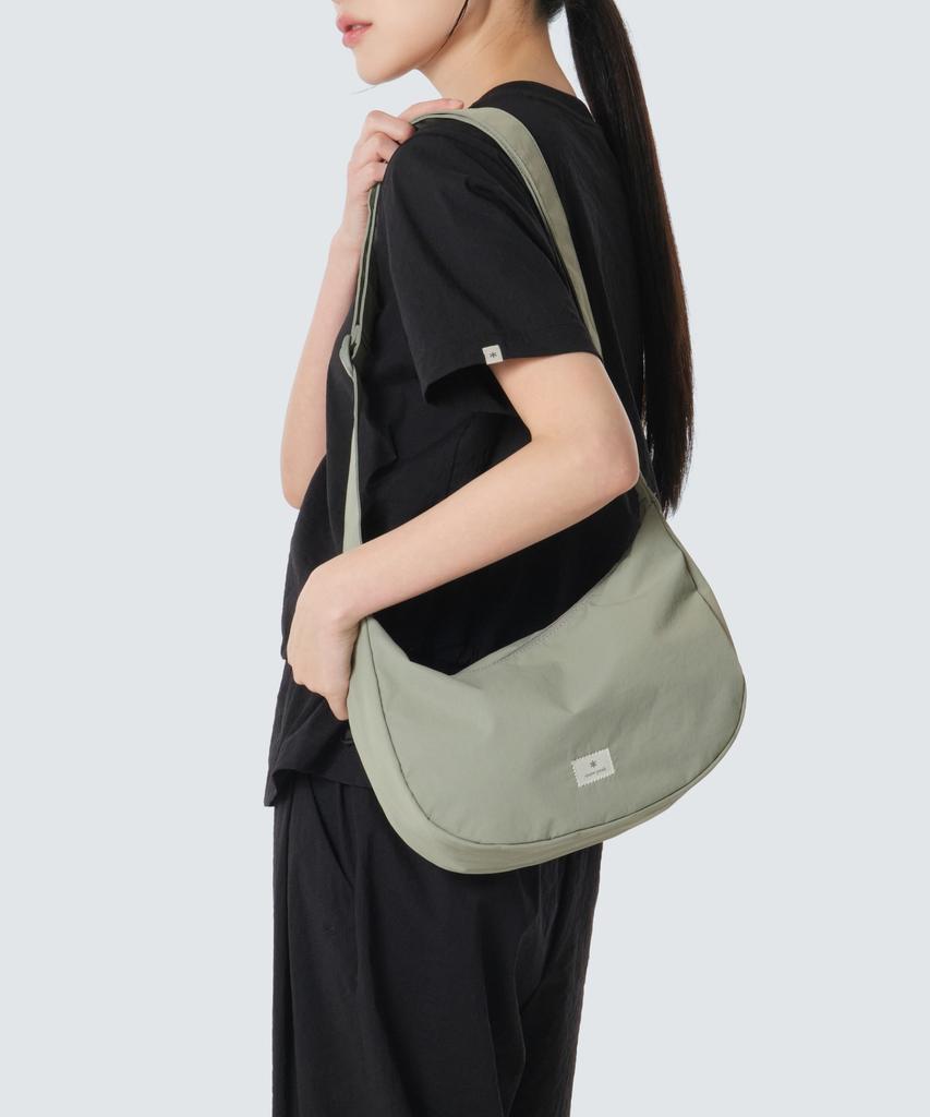 Snowpeak Apparel Softwill Hobo Bag 6L (S26Zwfcb24) Khaki Gray