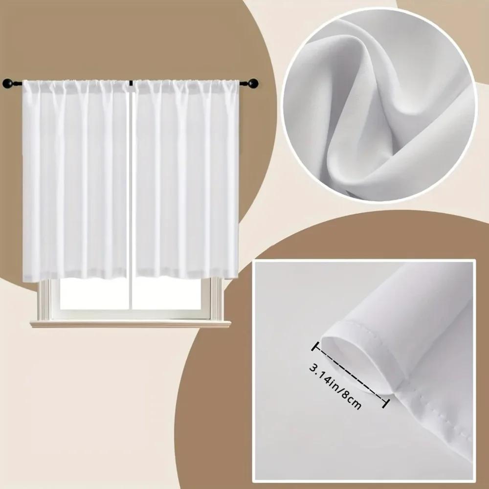 Elegant Room Curtains for Camera Anchor Window Curtain Blackout Curtains 2 Pieces Halloween Decoration Partition Shades Living
