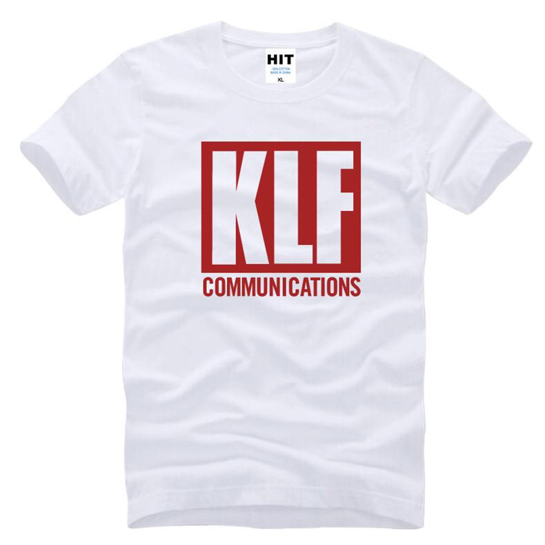 Magliette KLF Communications Unisex Nuova Moda Maglietta Manica Corta Cotone Girocollo Maglietta Tee