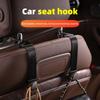 Car Headrest Hooks Hanger for Bags Seat Back Organizer Holder Clips Auto Fastener Hooks Car Storage Interior Accessories