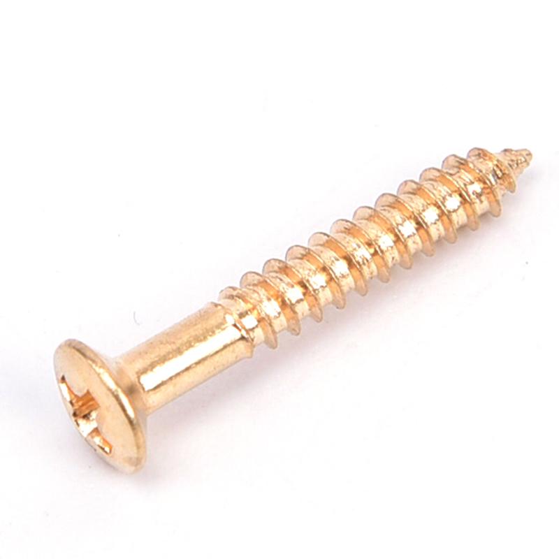 20Pcs Electric Guitar Humbucker Pickup Ring Mounting Pickup Frame Fixing Screw
