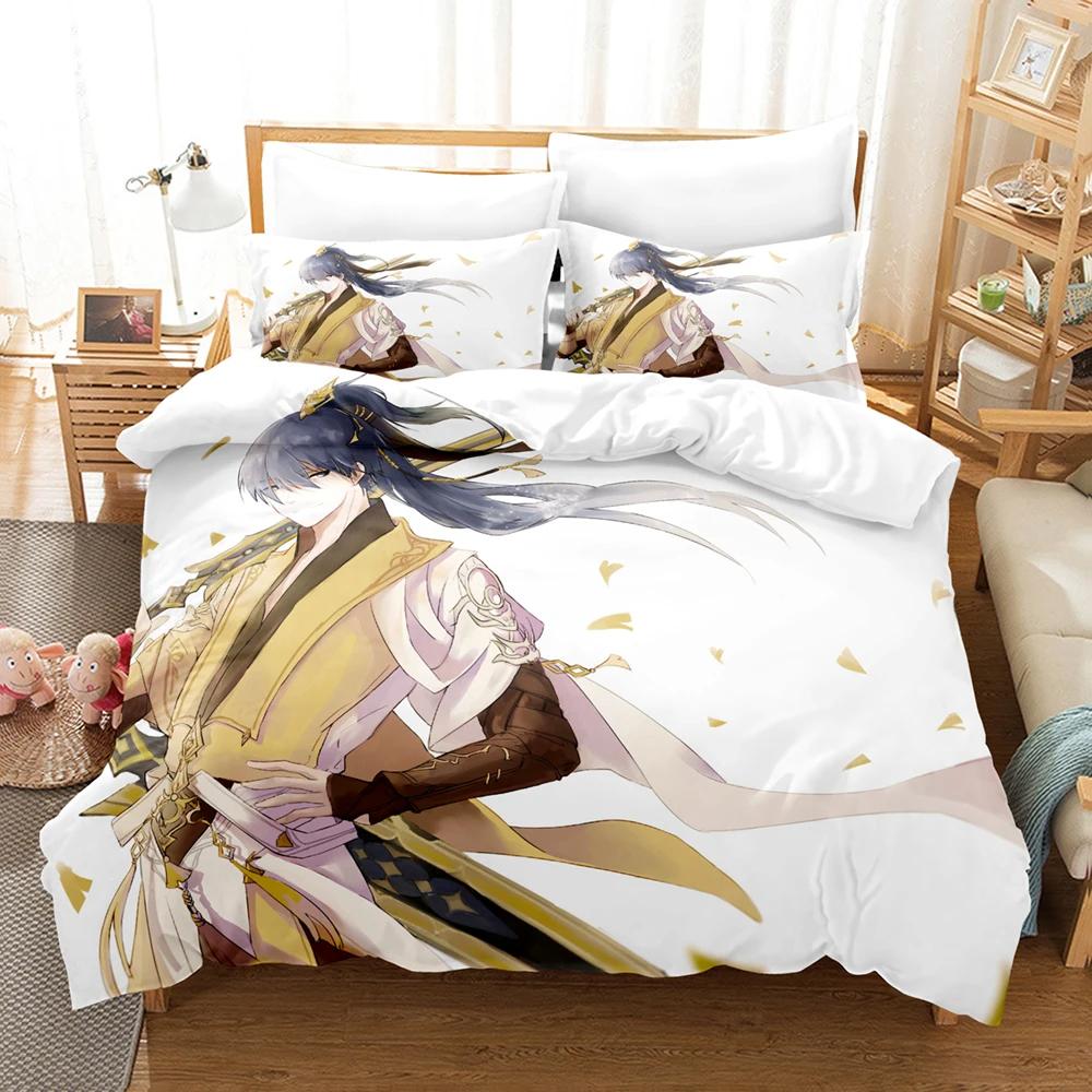 Anime The Outcast Under One Person Bedding Set King Queen Twin Size Duvet Cover Pillowcase for Boys Girls Adults