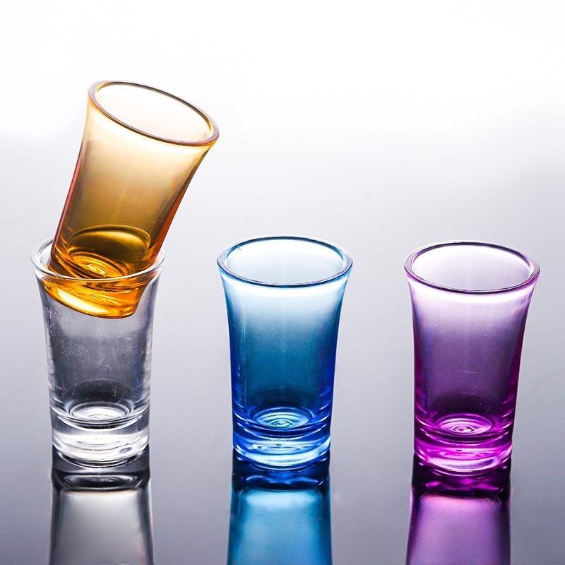 10 PCS BPA-Free Plastic Shot Glasses, Shatterproof Cocktail & Vodka Cups for Party Bar Wedding, Dishwasher Safe Barware, Bulk