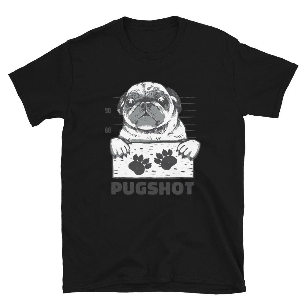 Mugshot Pug Funny Dog