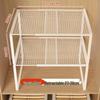 Retractable Wardrobe Shelf Organizer for Clothes Storage and Cabinet Partition