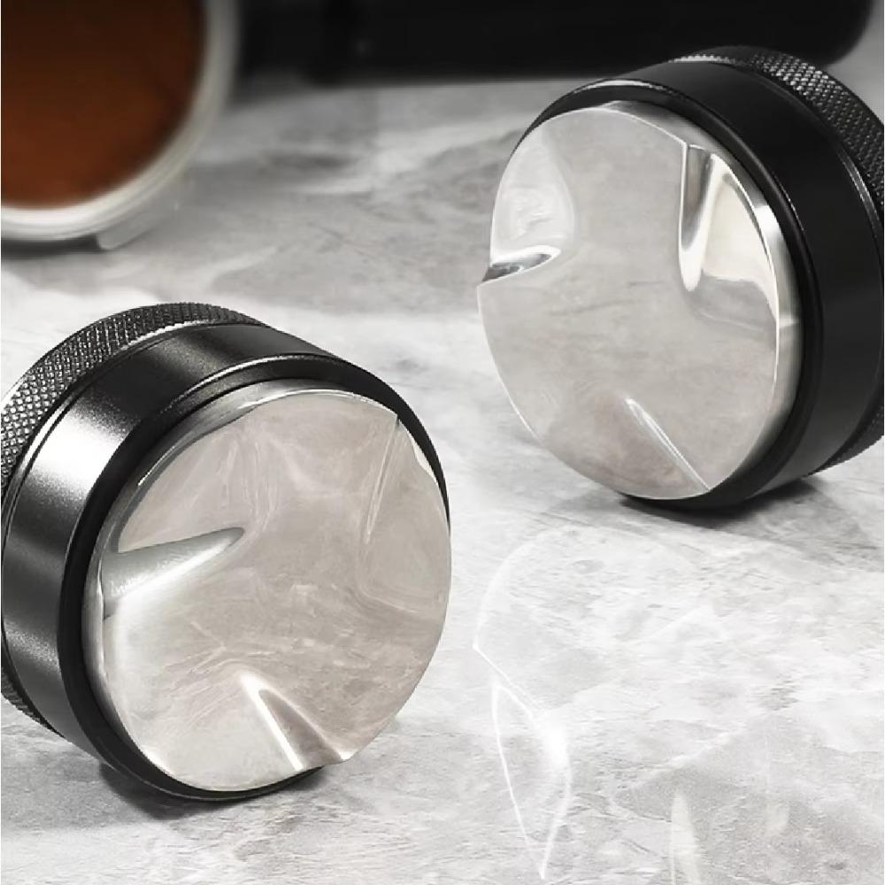 Verstellbarer Kaffeeverteiler 3-Neigungs-Design Professionelle Qualität Leveler für Kaffeesatz Passend für 51/53/58mm für Passend für 51/53/58mm Siebträger