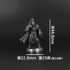 White Brass War Legions Fearless Knight Soldier Models Miniature Figurine Collections Table Game Ornament
