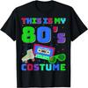 80s Retro Costume Outfit Theme Party Costume 90s Party T-Shirt
