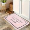 1PC Lovely Cat Kitchen Rug Non-Slip Door Mat Pop Design Bathroom Rug Bath Mat Carpet for Home Sink Laundry Decoreeree