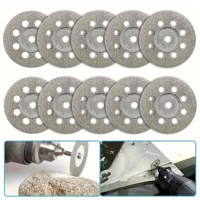 30Pcs Cutting Wheel Set High Speed Steel Circular Saw Blades Fast Cut Off Diamond Cutting Discs Tool Resin Cut Off Discs Kit