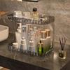 Bathroom Storage Rack Toilet Double Layer Cosmetics Storage Box Washstand Organizer Desktop Skincare Storage Rack Display Stand