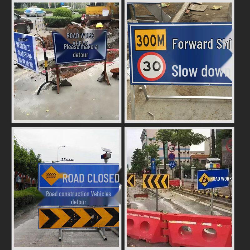 Jundingying Reflective Construction Traffic Sign