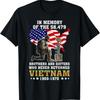 In Memory Of The 58479 Vietnam Veteran Stand For Us T Shirt