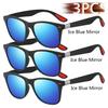 Stylish Vintage Square Unisex Driving Fishing Sun Glasses Anti-Glare Eyeglasses Men Women Luxury De-signer Sun Glasses UV400