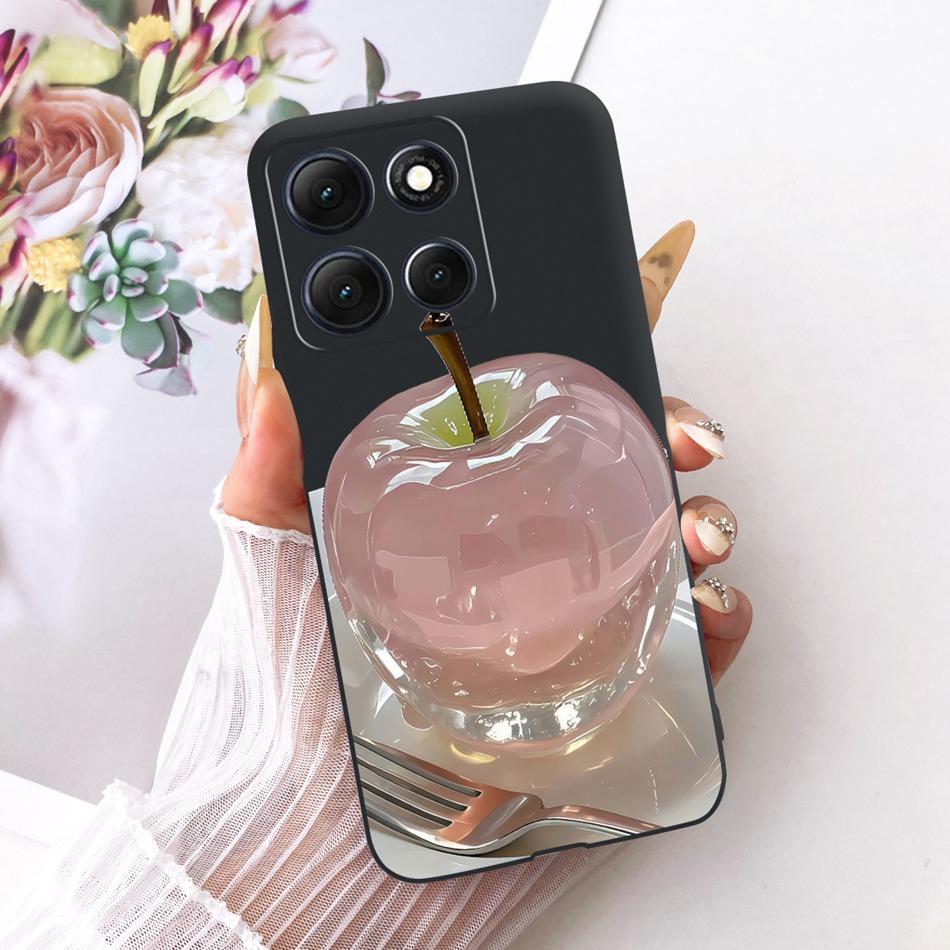 For Motorola Moto G86 Power Cute Flower Butterfly Cat Painted Case For Moto G86 G86Power Black Silicone Soft Phone Cases