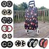 Flexible Shopping Cart Wheels Replacement Wheelchair Caster Travelling Trolley Caster  Fashion