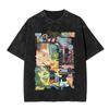 Limited Washed Vintage Rock Band Tame Impala Deadbeat Graphic Tshirt Unisex Women Casual Oversized T Shirts Unisex Retro Streetwear