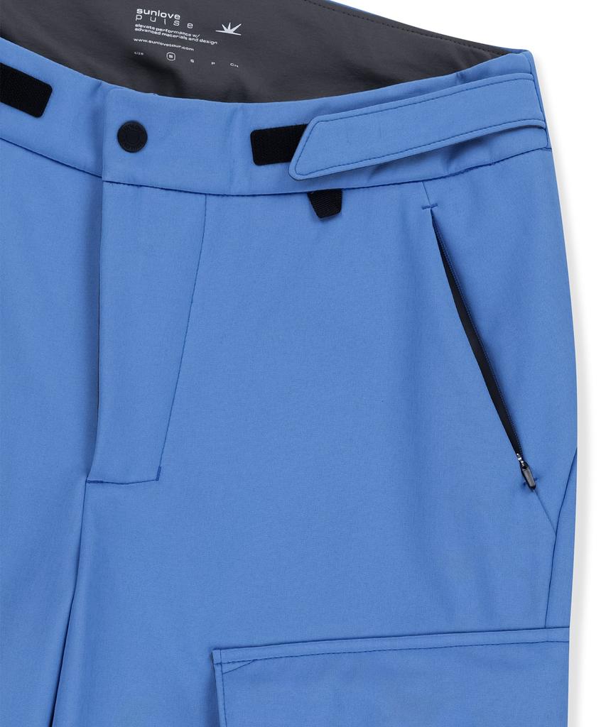 Sun Love Velo Softshell Cargo Pants Blue