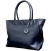 Arcade Genuine Cowhide Leather Tote Bag, Business Bag, Men's, Dark Navy