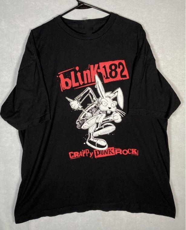 Blink182 Crappy Punk Rock Tour Koszulka 2023 T-shirt Unisex