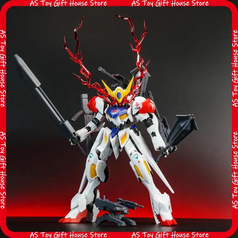 Hg 1144 Gk Iron-Blooded Orphans Barbatos Lupus Mech Assembly Model Kit Action Figure Puzzle Toy Gift Desktop Ornament Doll