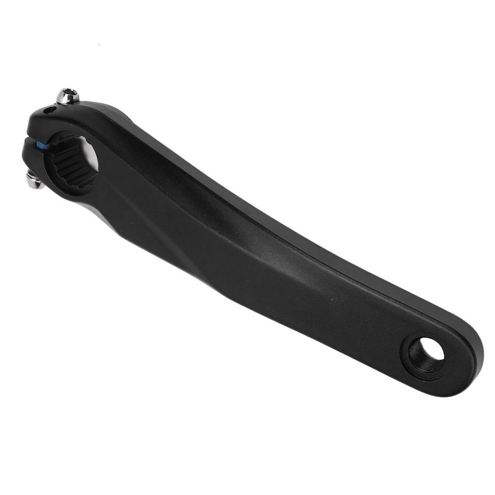Black Bicycle Left Crank Arm for Prowheel 12 Spline Crankset Bike Workshop Use