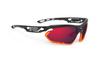Rudy Project Fotonyk Sport Crystal Graphite Laser Red Sonnenbrille, Rahmen/Mehrfachglas, SP453895-0003