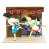 Sankei Studio Ghibli Mini Spirited Away Running Haku and Chihiro Papercraft MP07-116