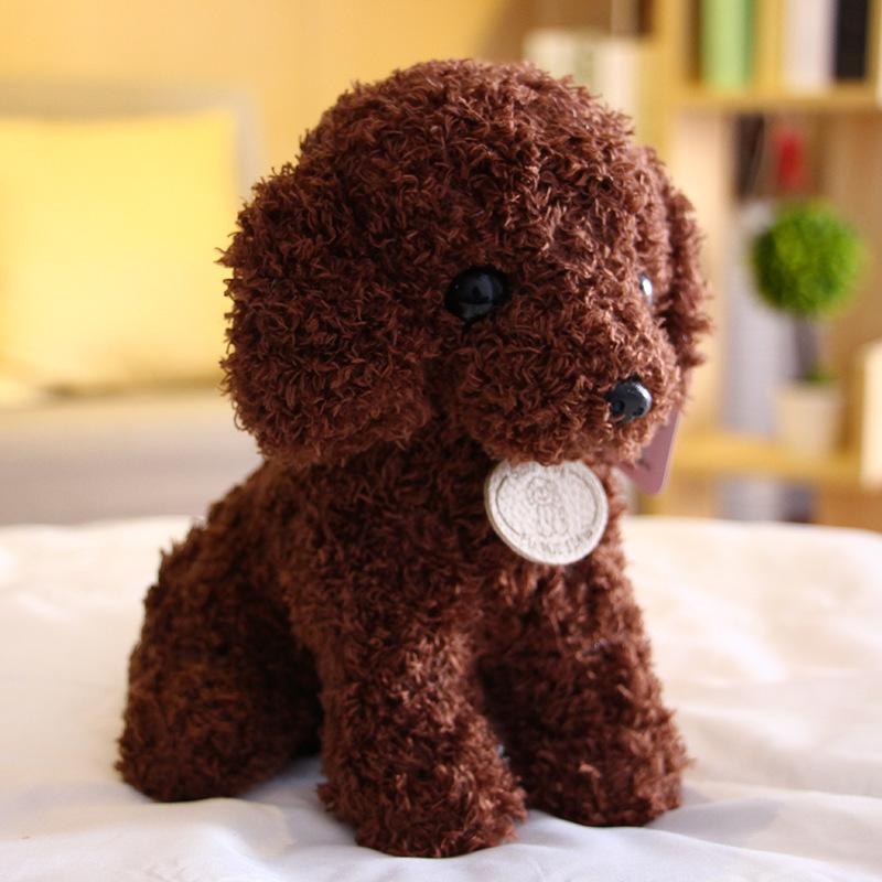 Dog Plush Toy Doll Puppy Dog Doll Cute Curly Dog Gift For Children