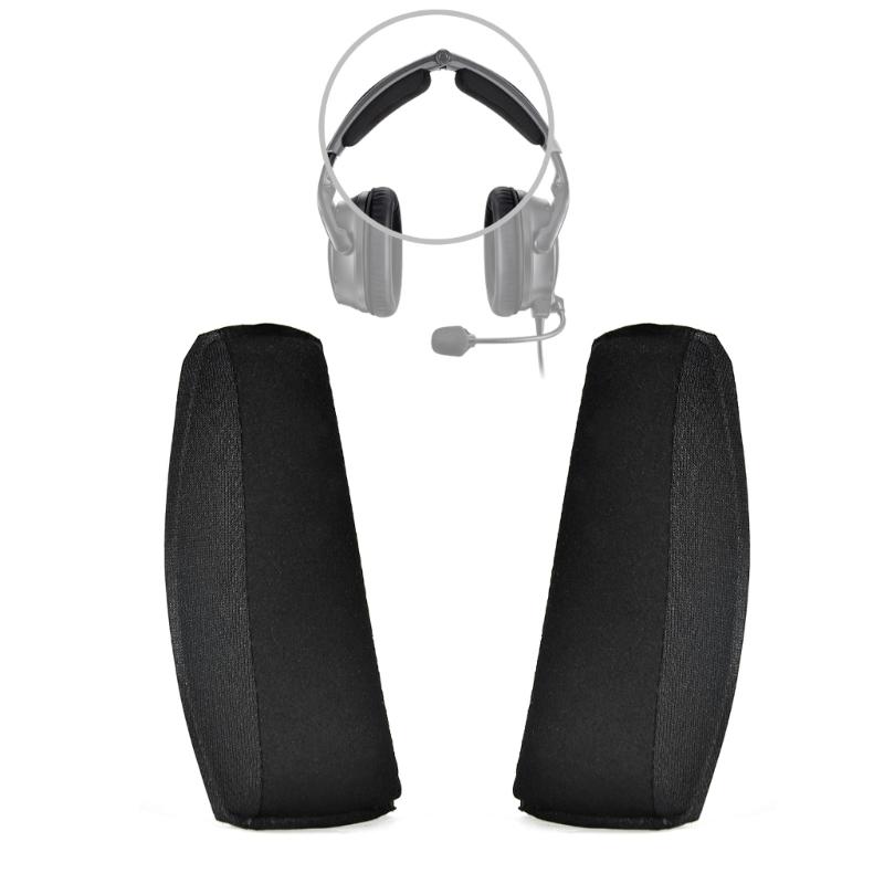 2pcs Headband Cover For Aviation X Headset Headbeam Cushion Enhances Comfort and Durability